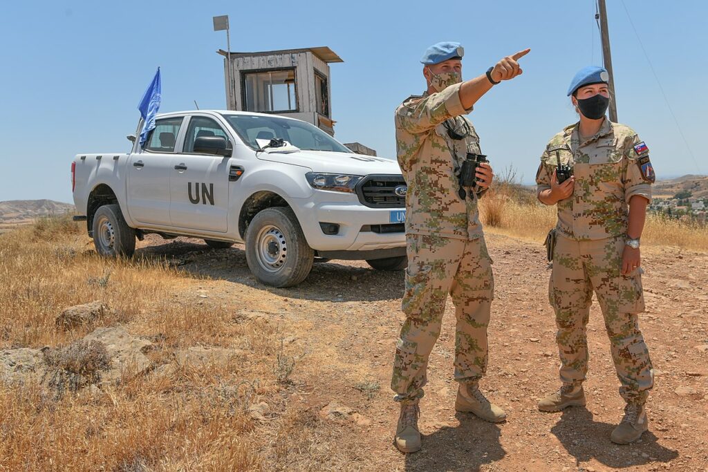 UNFICYP_peacekeepers_patrolling_the_buffer_zone